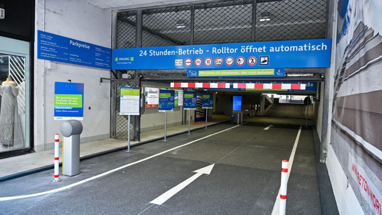 Parkhaus Nürnberger Straße in Hanau am 11. Januar ganztägig für Einfahrt gesperrt wegen Bodenprüfung